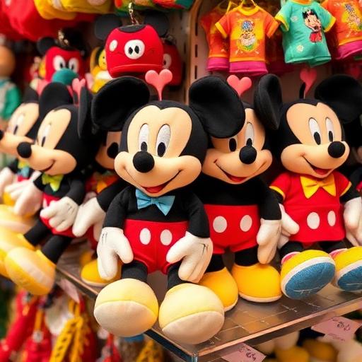 Pelúcias do Mickey